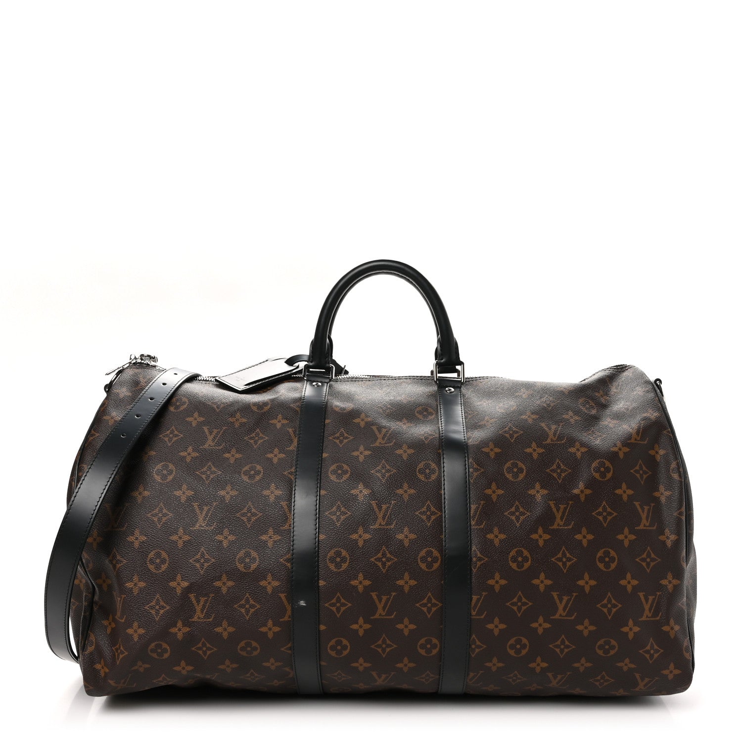 Louis Vuitton Monogram Macassar Keepall Bandouliere 55 1 of 11