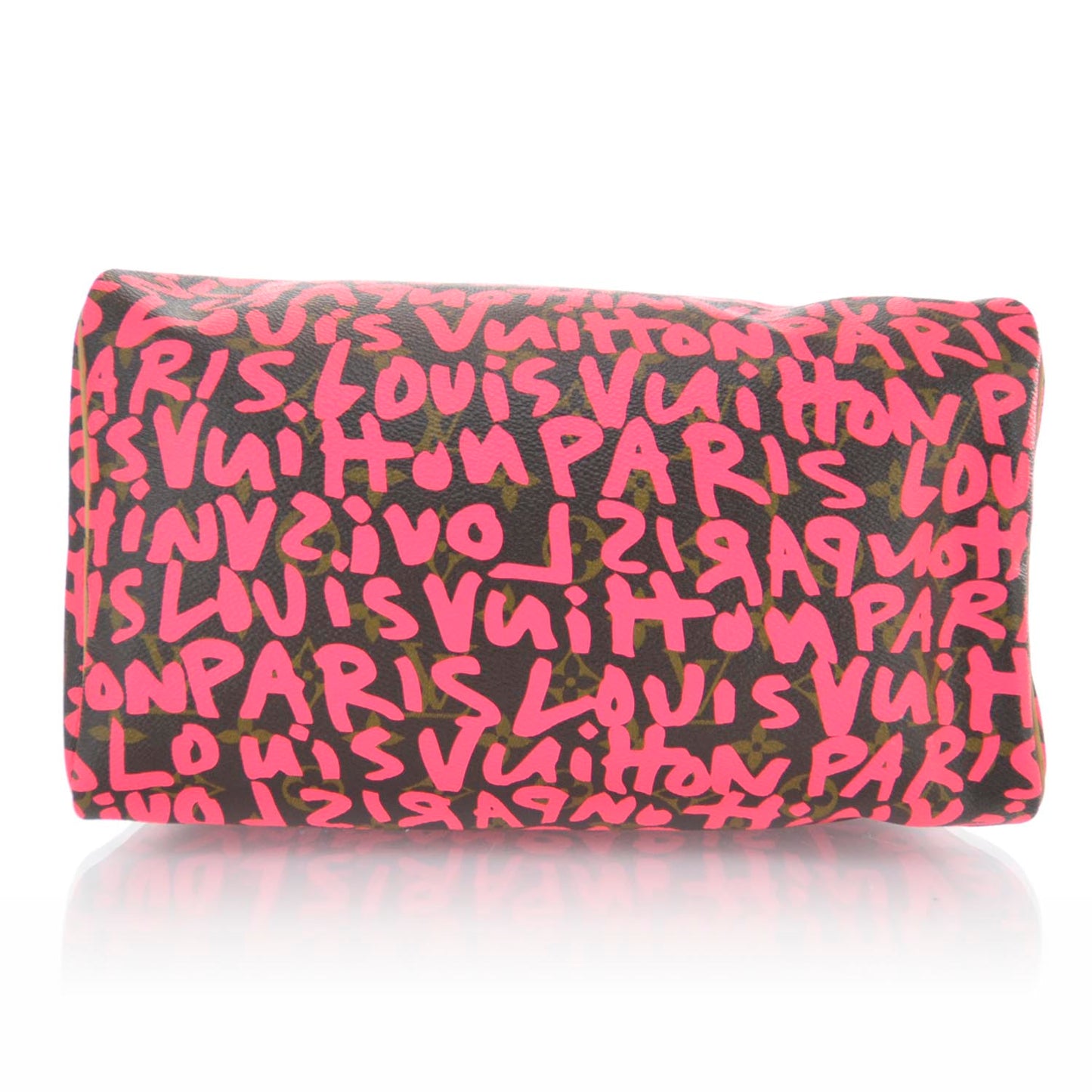 Monogram Graffiti Speedy 30 Fuchsia