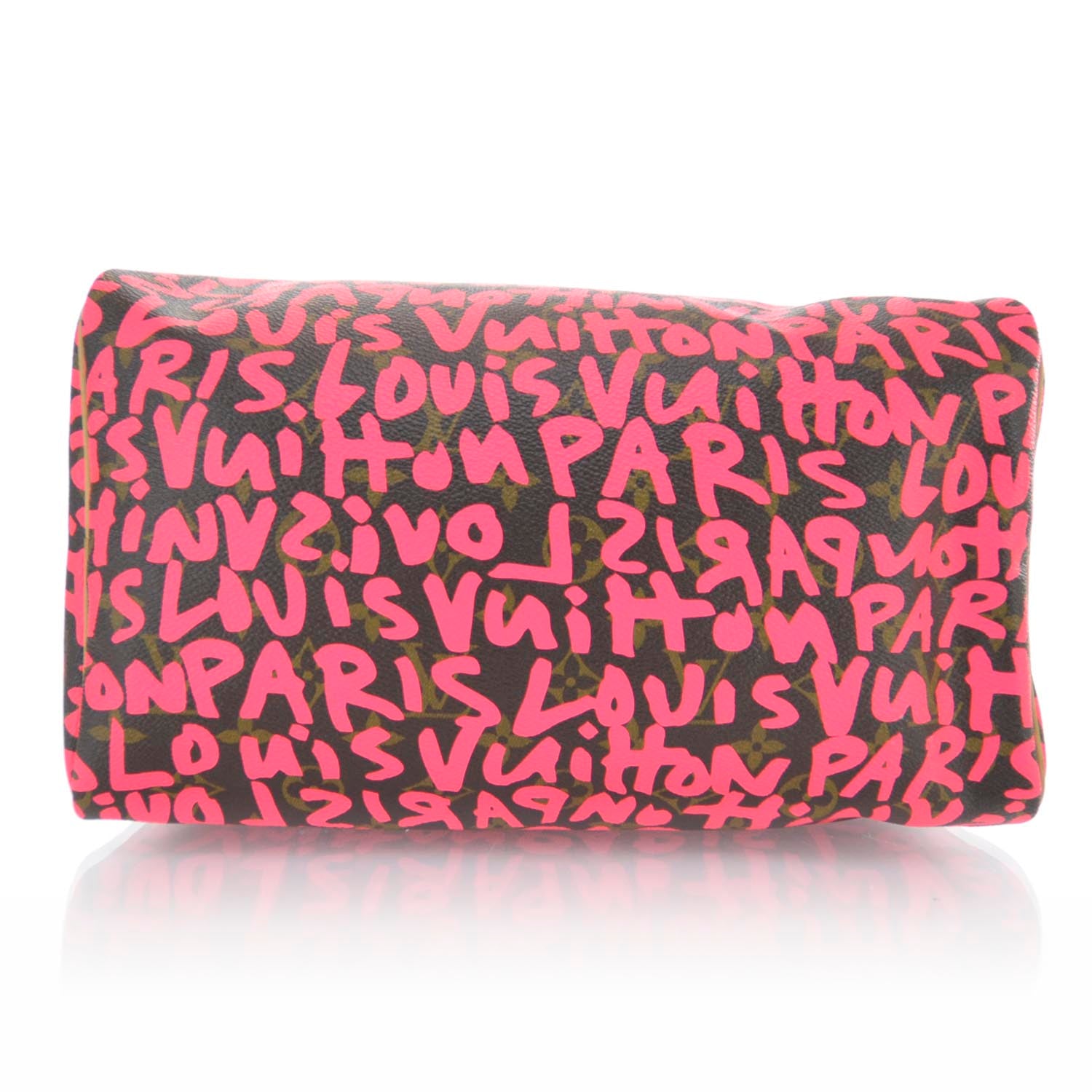 Louis Vuitton Monogram Graffiti Speedy 30 Fuchsia 5 of 9