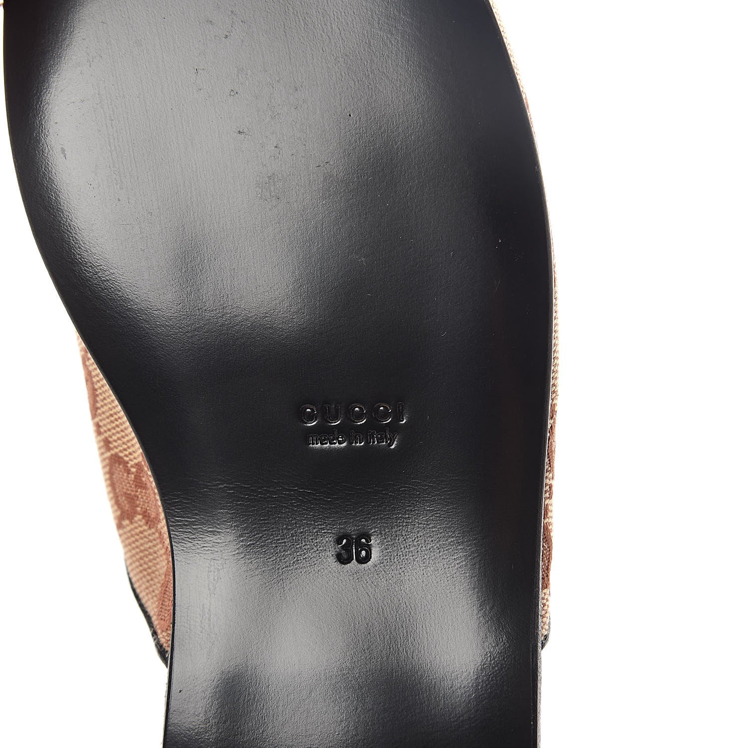 Gucci X MLB Monogram NY Yankees Embroidered Womens GG Slippers 36 Beige Ruggine 6 of 7