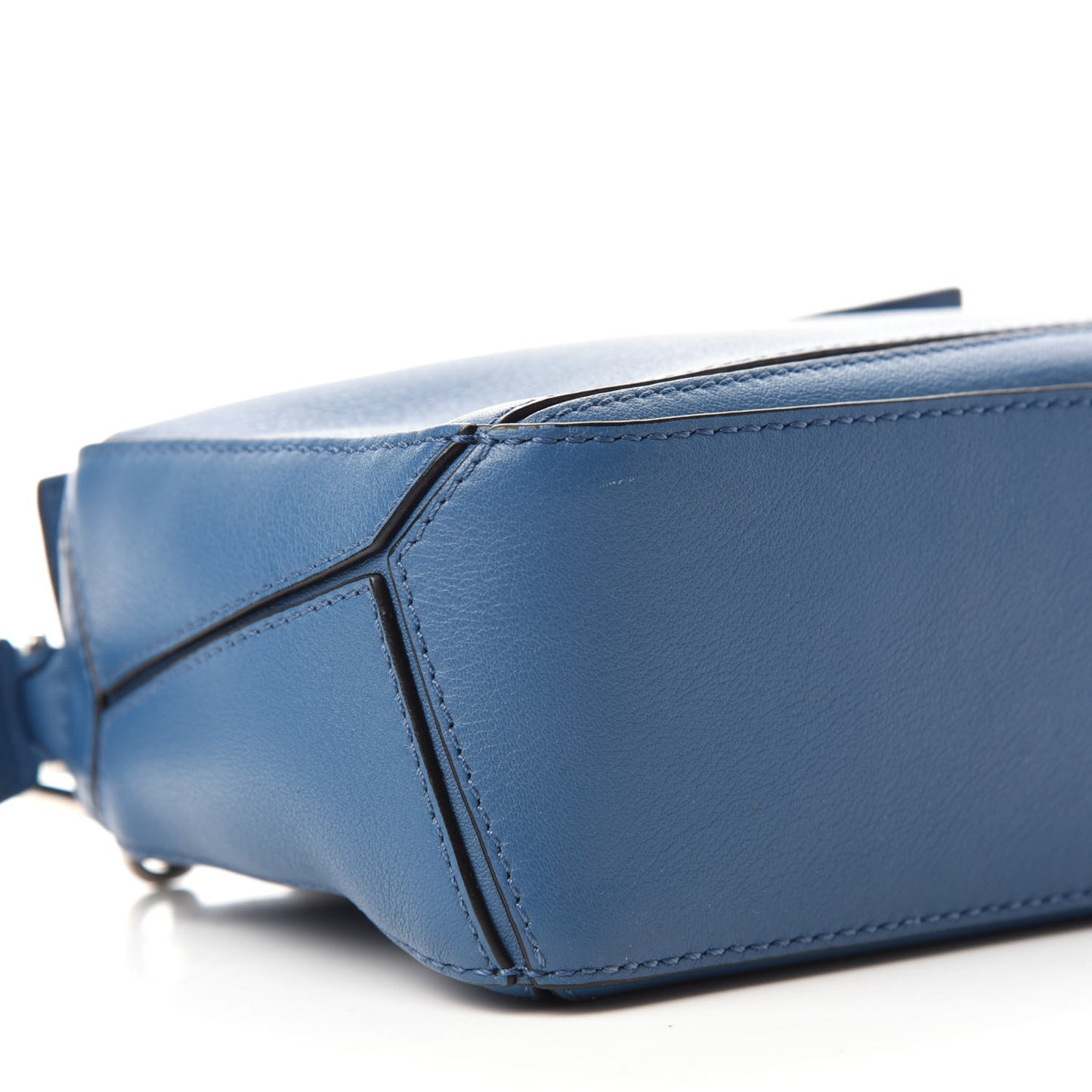 Calfskin Mini Puzzle Bag Blue