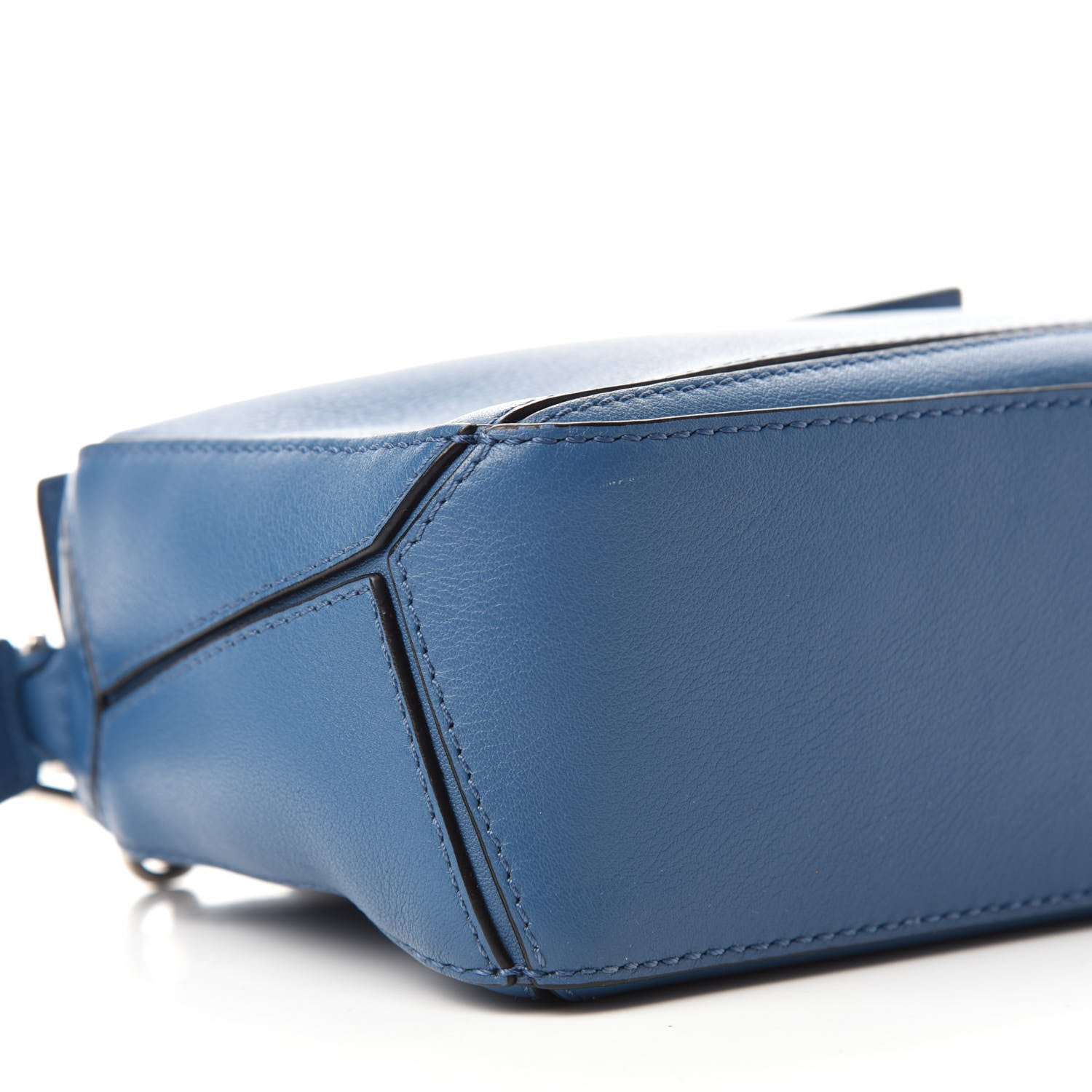 Loewe Calfskin Mini Puzzle Bag Blue 6 of 10