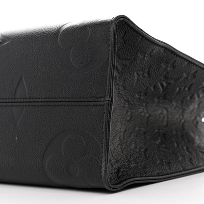 Louis Vuitton Empreinte Monogram Giant OnTheGo MM Black 9 of 9