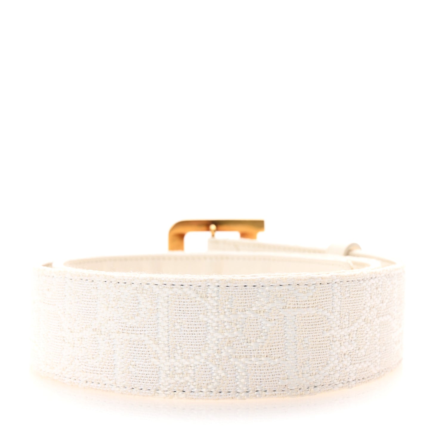 Oblique Diorquake Belt 75 30 Ivory