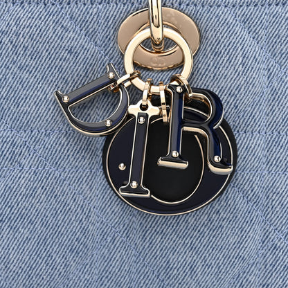Christian Dior Denim Macrocannage Lady D-Joy Blue 8 of 11