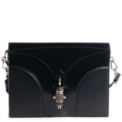 Proenza Schouler Calfskin Medium Journal Shoulder Bag Black 1 of 11