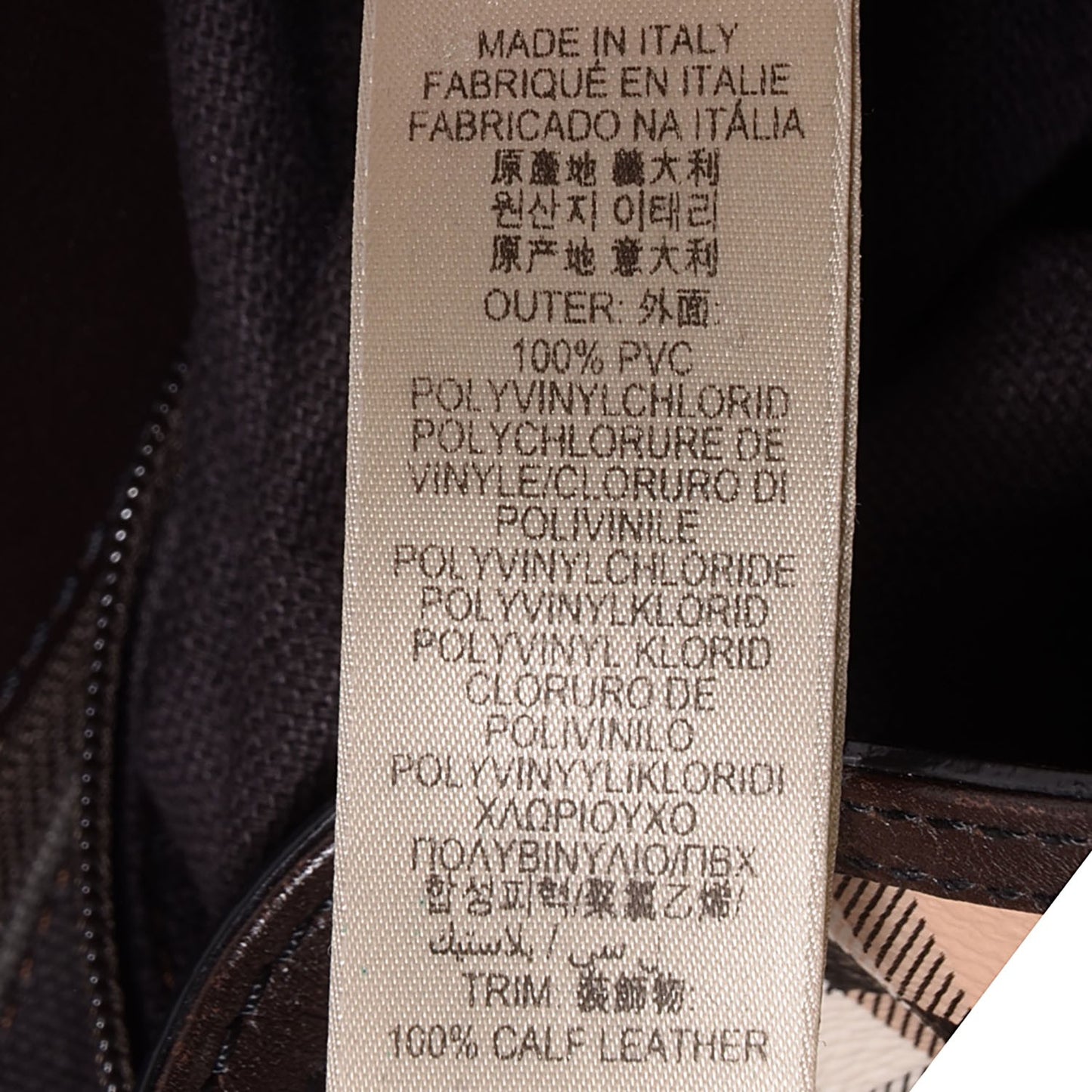 Haymarket Check Medium Golderton Tote Chocolate
