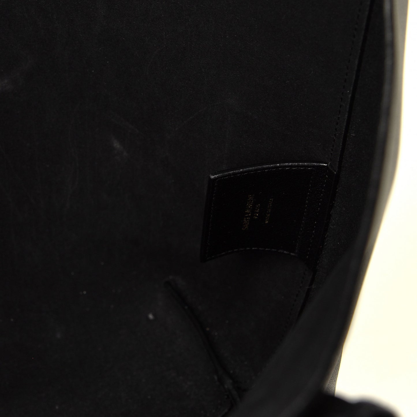 Calfskin Large Shopping Tote Black