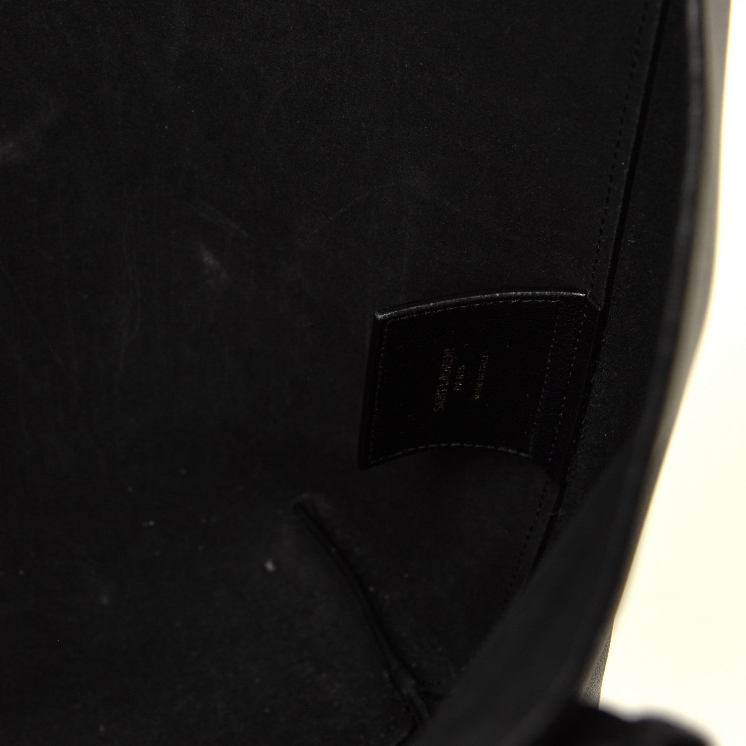 Saint Laurent Calfskin Large Shopping Tote Black 8 of 8