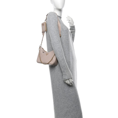 Prada Saffiano Re-Edition 2005 Shoulder Bag Ninfea 2 of 11