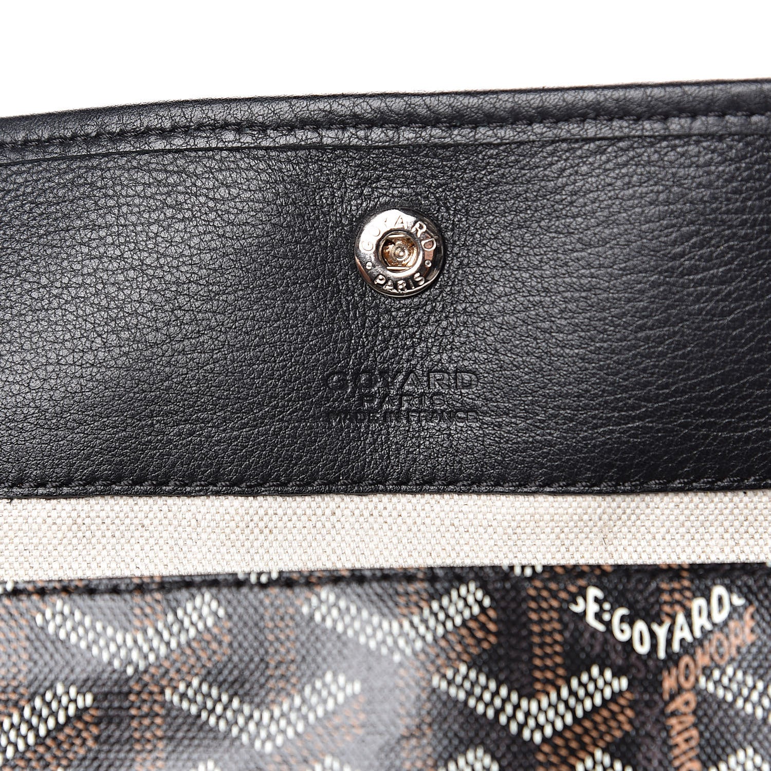 Goyard Goyardine Saint Louis GM Black 6 of 16