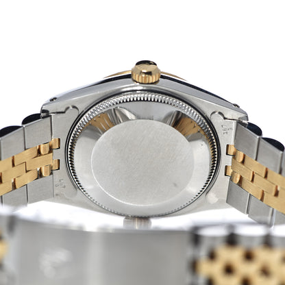 Rolex Stainless Steel 18K Yellow Gold Diamond 31mm Oyster Perpetual Datejust Watch Champagne 68273 5 of 6
