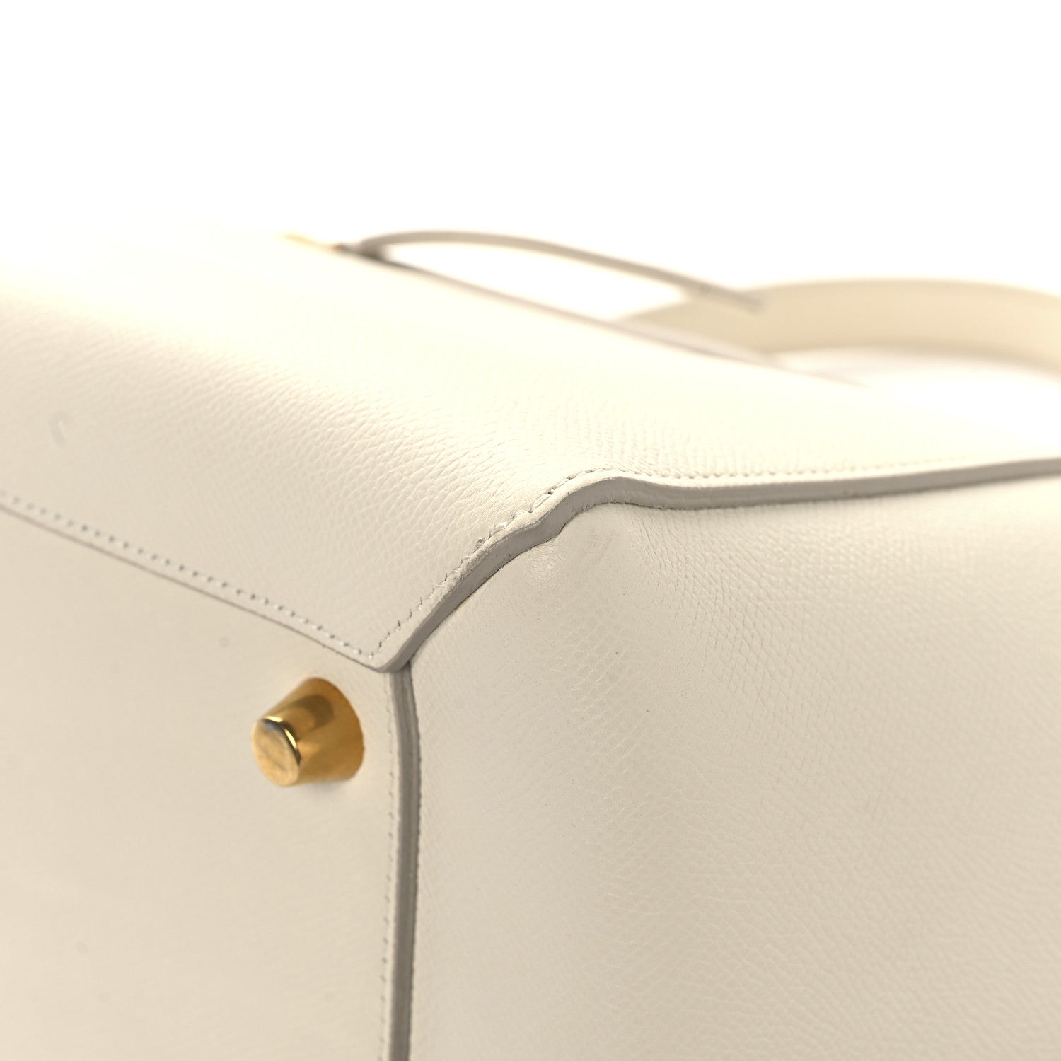 Celine Grained Calfskin Mini Belt Bag White 12 of 15