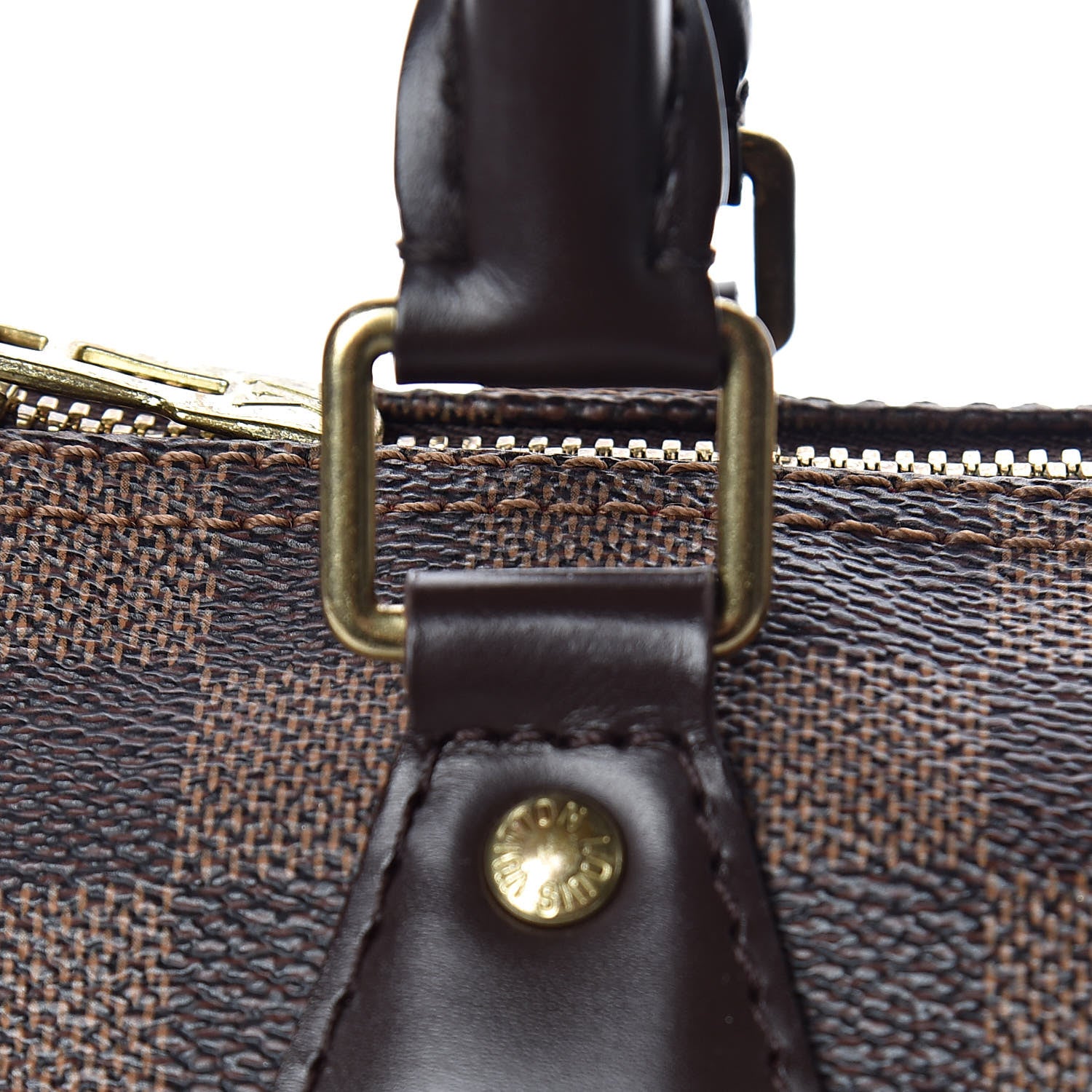 Louis Vuitton Damier Ebene Speedy Bandouliere 25 11 of 14