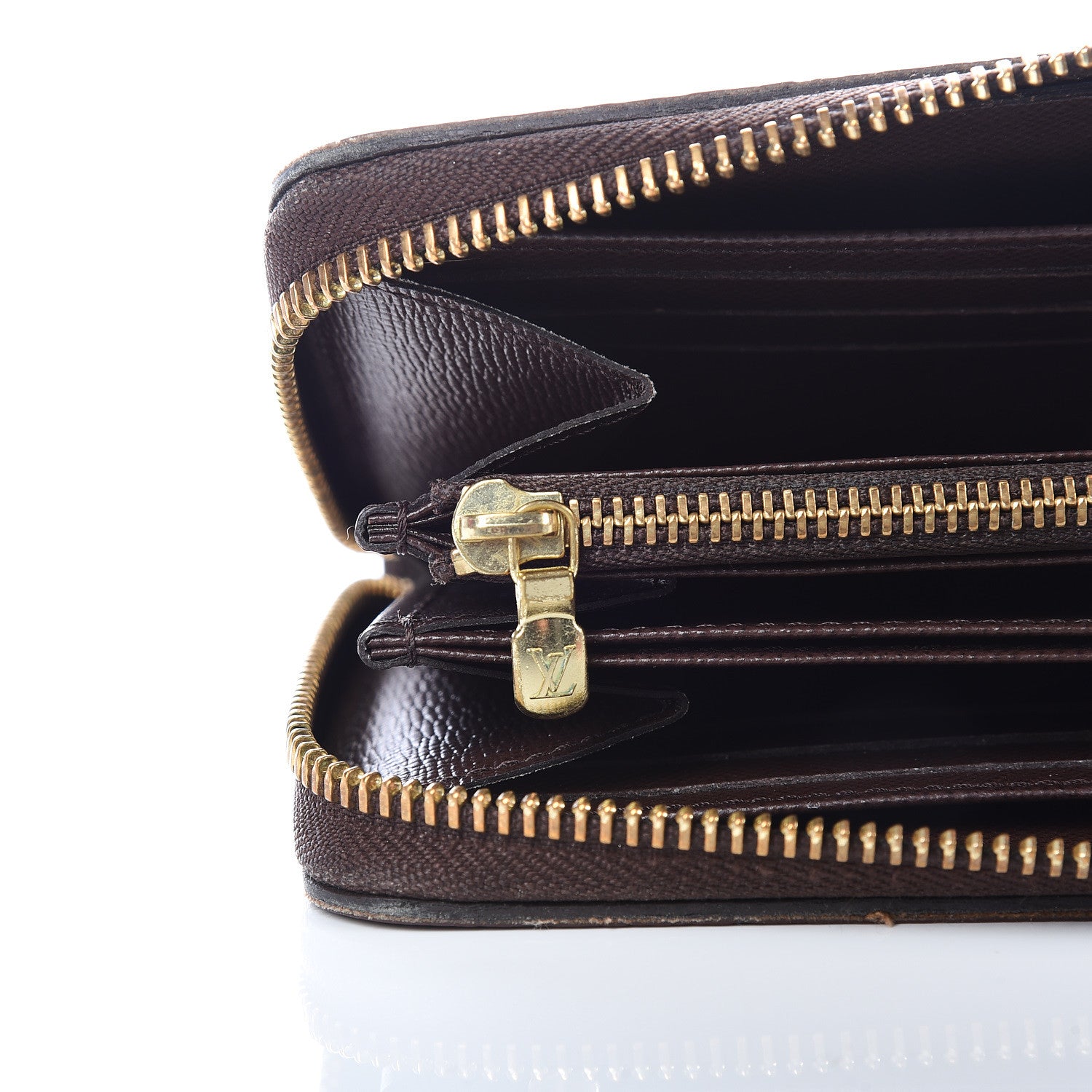 Louis Vuitton Damier Ebene Zippy Wallet 7 of 11
