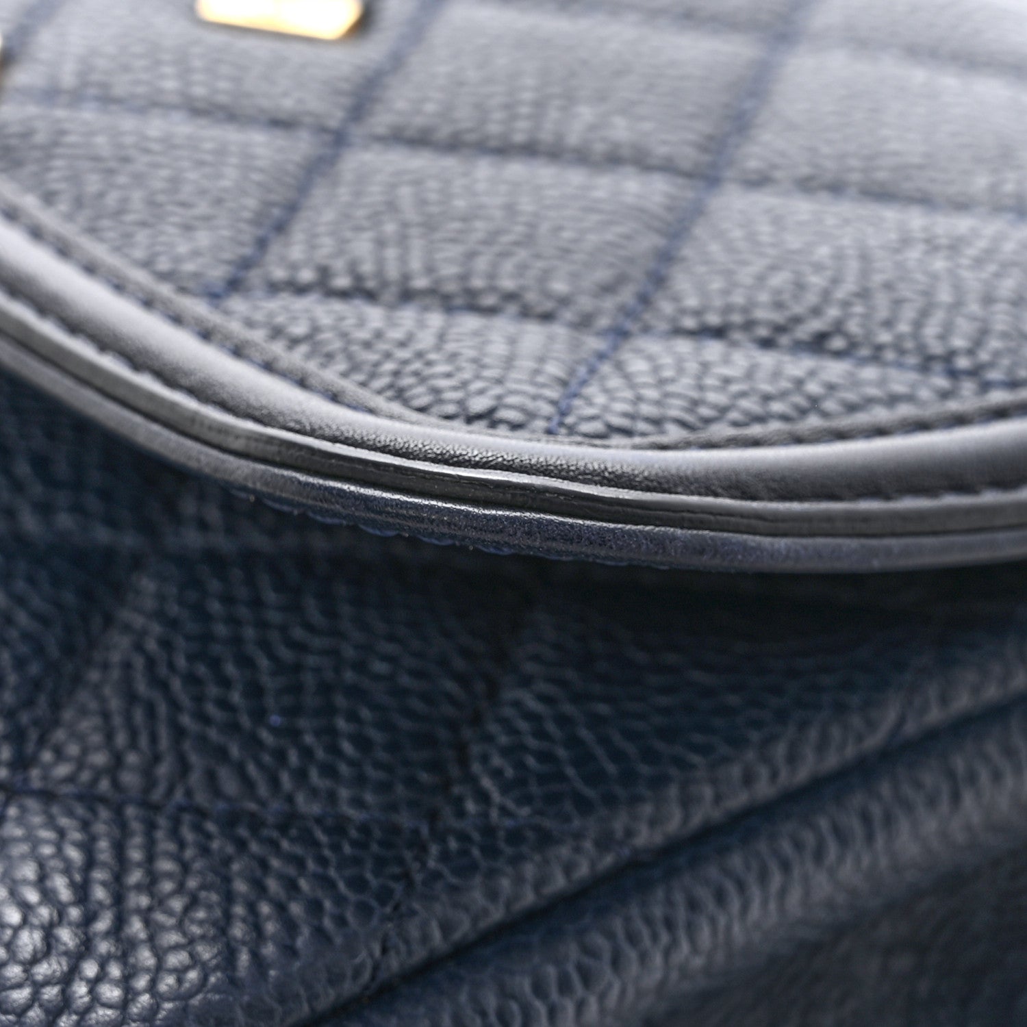Chanel Caviar Quilted Small CC Filigree Flap Navy 13 of 14