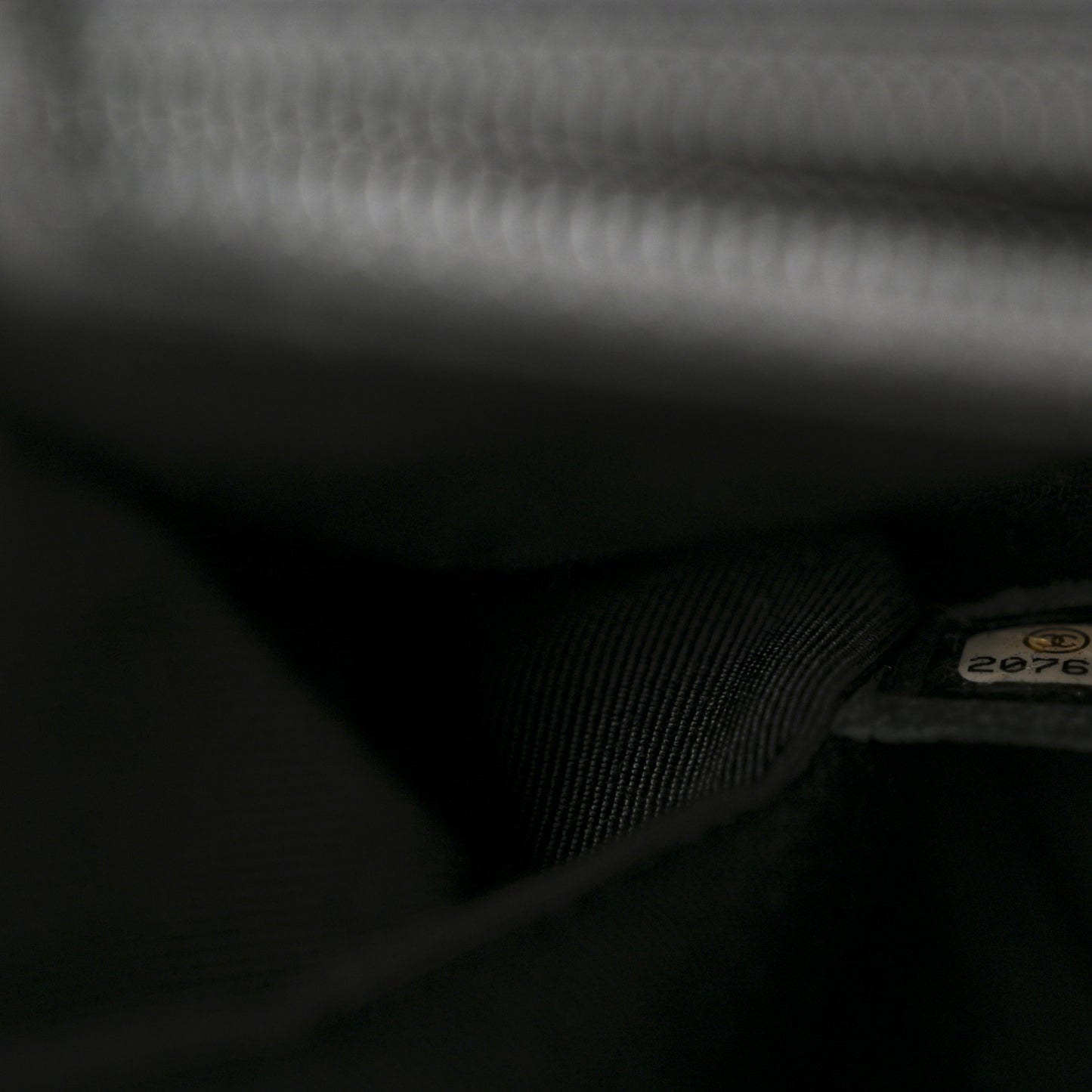 Lambskin Quilted Medium Elegant CC Flap Beige Black