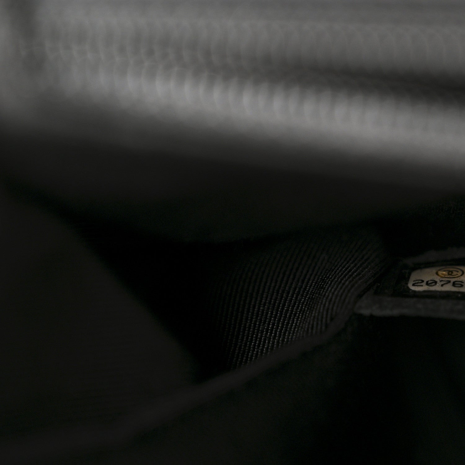 Chanel Lambskin Quilted Medium Elegant CC Flap Beige Black 7 of 13