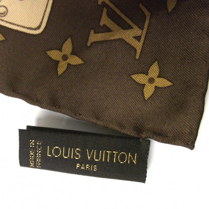Louis Vuitton Monogram Trunks Square Scarf Silk 6 of 6