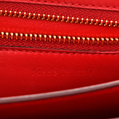 Celine Box Calfskin Small Classic Box Flap Bag Red 7 of 11