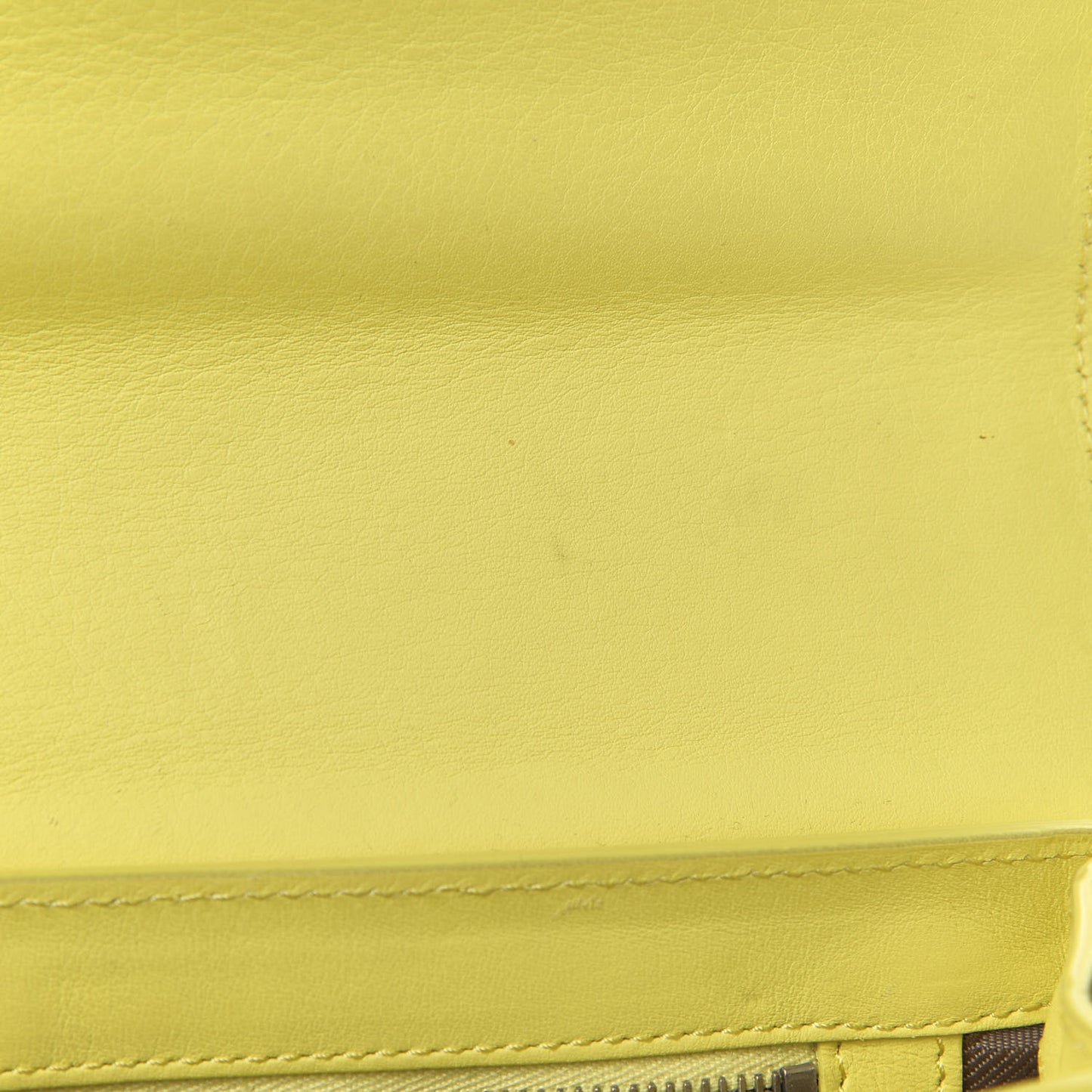 Calfskin Mini PS11 Classic Shoulder Bag Lemon