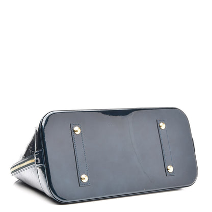 Louis Vuitton Vernis Alma GM Blue Nuit 4 of 6