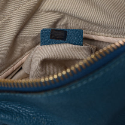 Chloe Calfskin Medium Paraty Peacock Blue 9 of 11