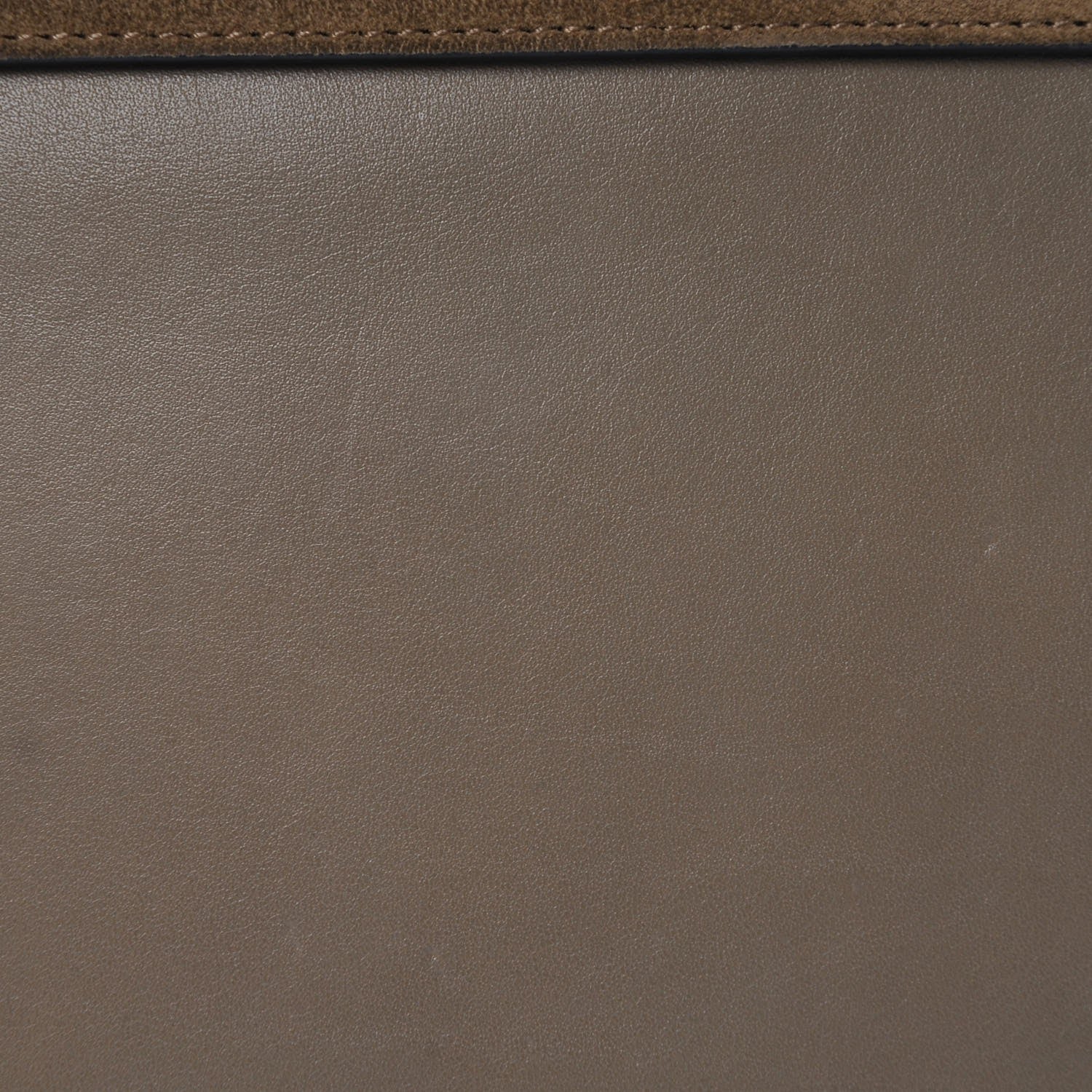 Chloe Suede Calfskin Medium Faye Shoulder Bag Dark Khaki 13 of 16