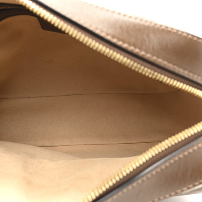 Gucci GG Supreme Monogram Small Horsebit 1955 Shoulder Bag Beige Brown Sugar 5 of 11