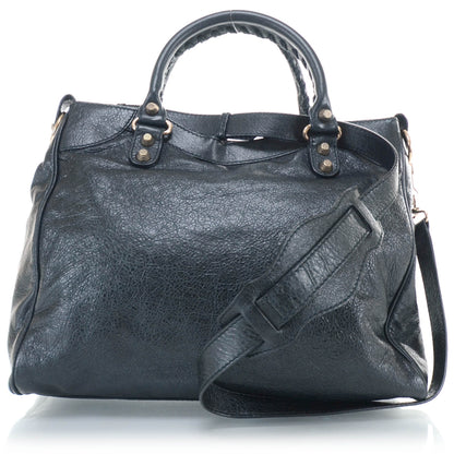 Balenciaga Agneau Giant 12 Rose Gold Hardware Velo Nero Black 3 of 9