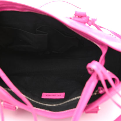 Balenciaga Agneau Classic Silver Hardware S City Fuchsia 4 of 8
