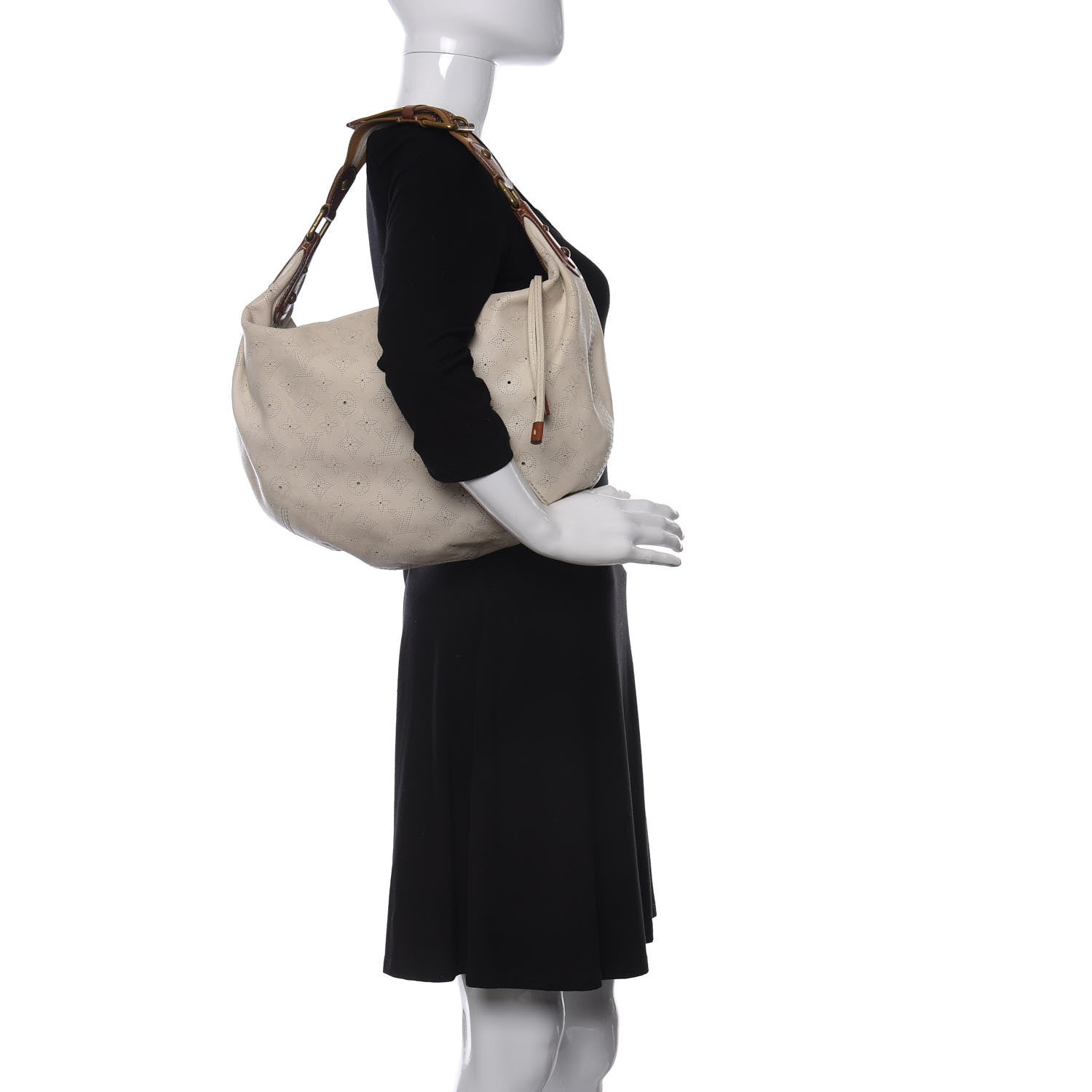 Louis Vuitton Mahina Onatah GM White 2 of 14