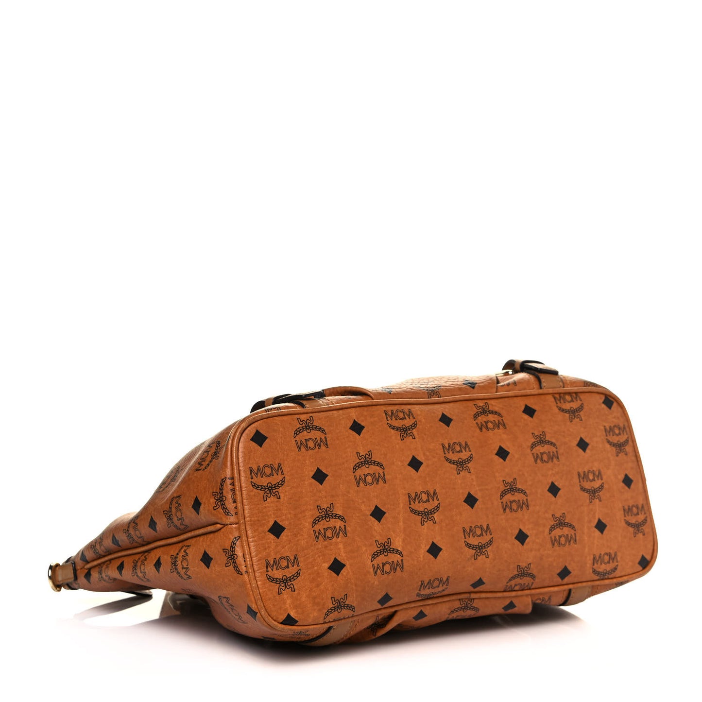 Visetos Medium Essentials Shopper Tote Cognac