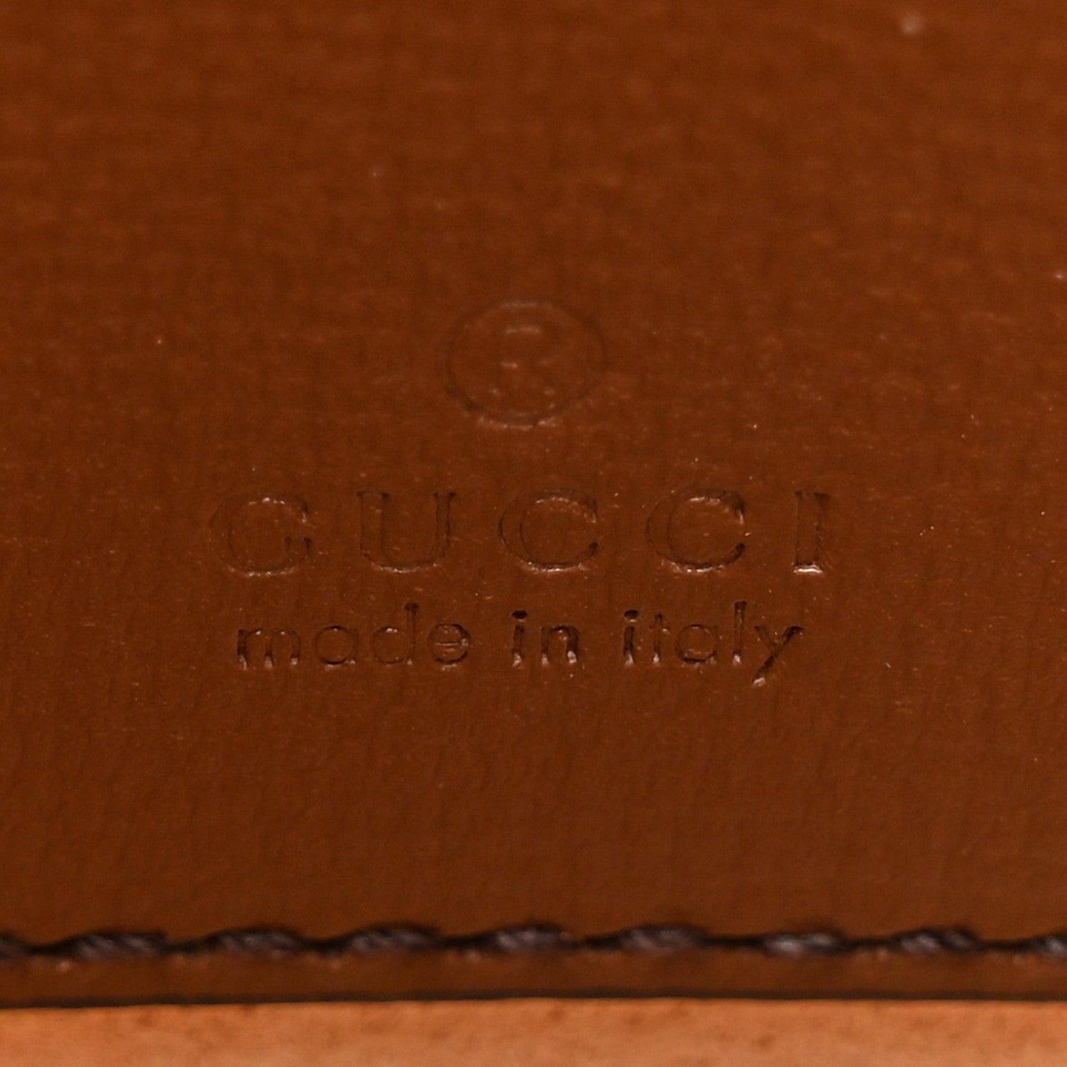 Gucci GG Supreme Monogram Azalea Calfskin Mini Retro Interlocking G Half Moon Bag Beige Ebony Brown Sugar 6 of 10