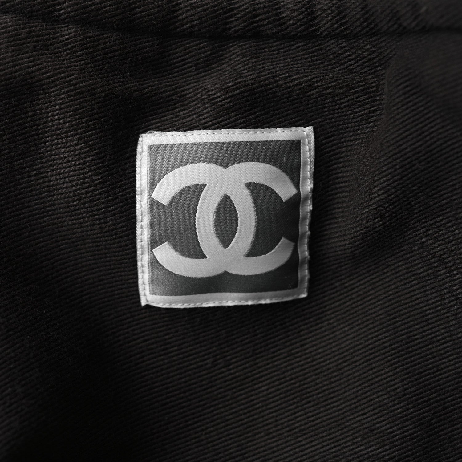 Chanel Terry Cotton CC Beach Tote Brown 6 of 10