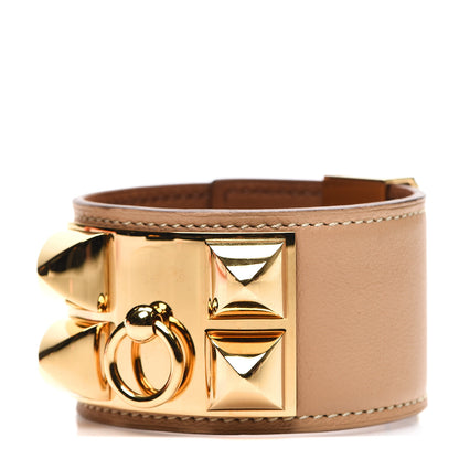 Hermes Swift Collier de Chien CDC Bracelet S Sable 1 of 7