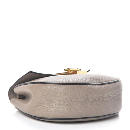 Chloe Grained Lambskin Mini Drew Shoulder Bag Motty Grey 4 of 10