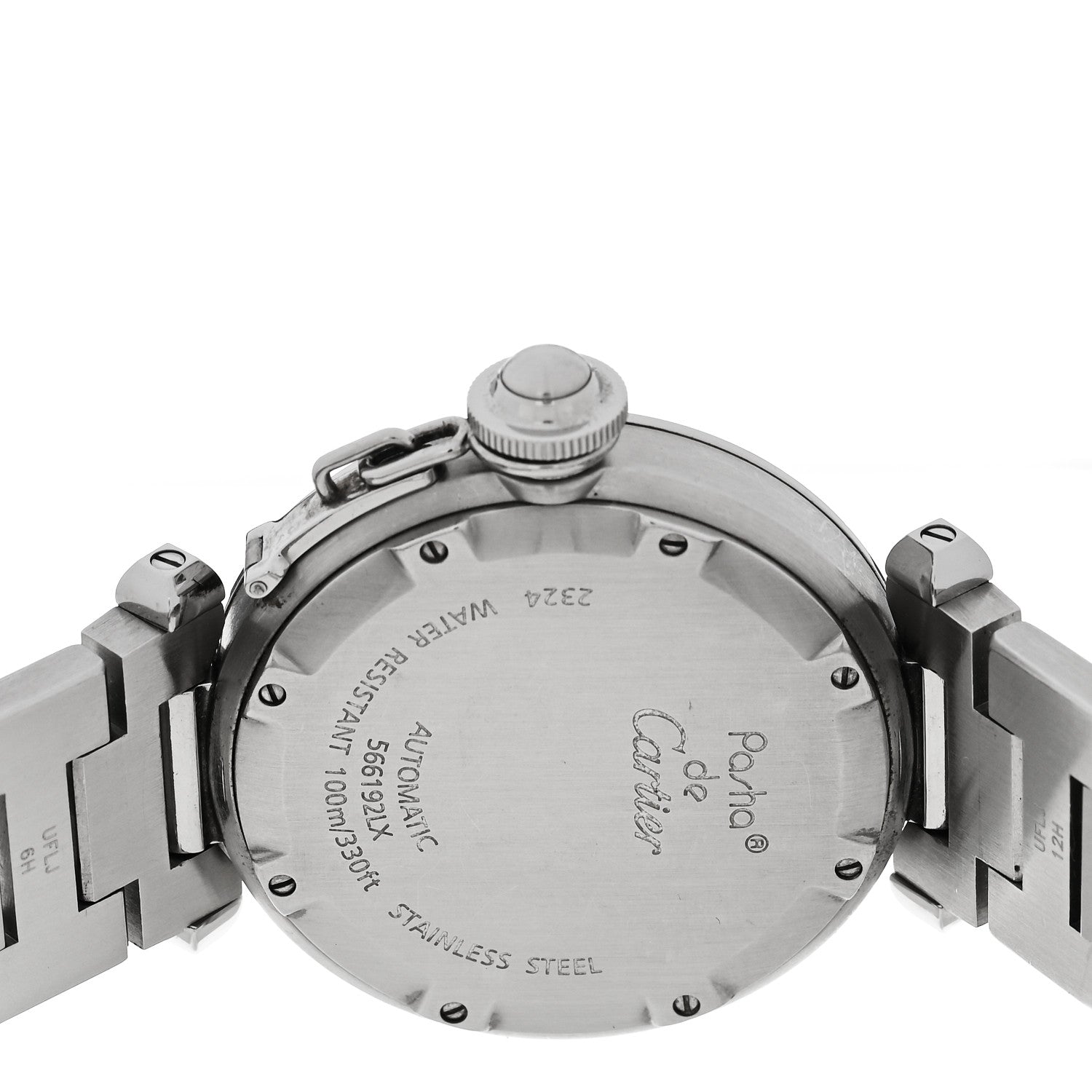 Cartier Stainless Steel 35mm Pasha C Automatic Watch 4 of 5