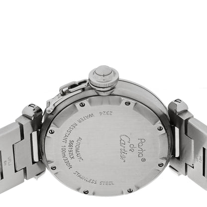 Cartier Stainless Steel 35mm Pasha C Automatic Watch 4 of 5
