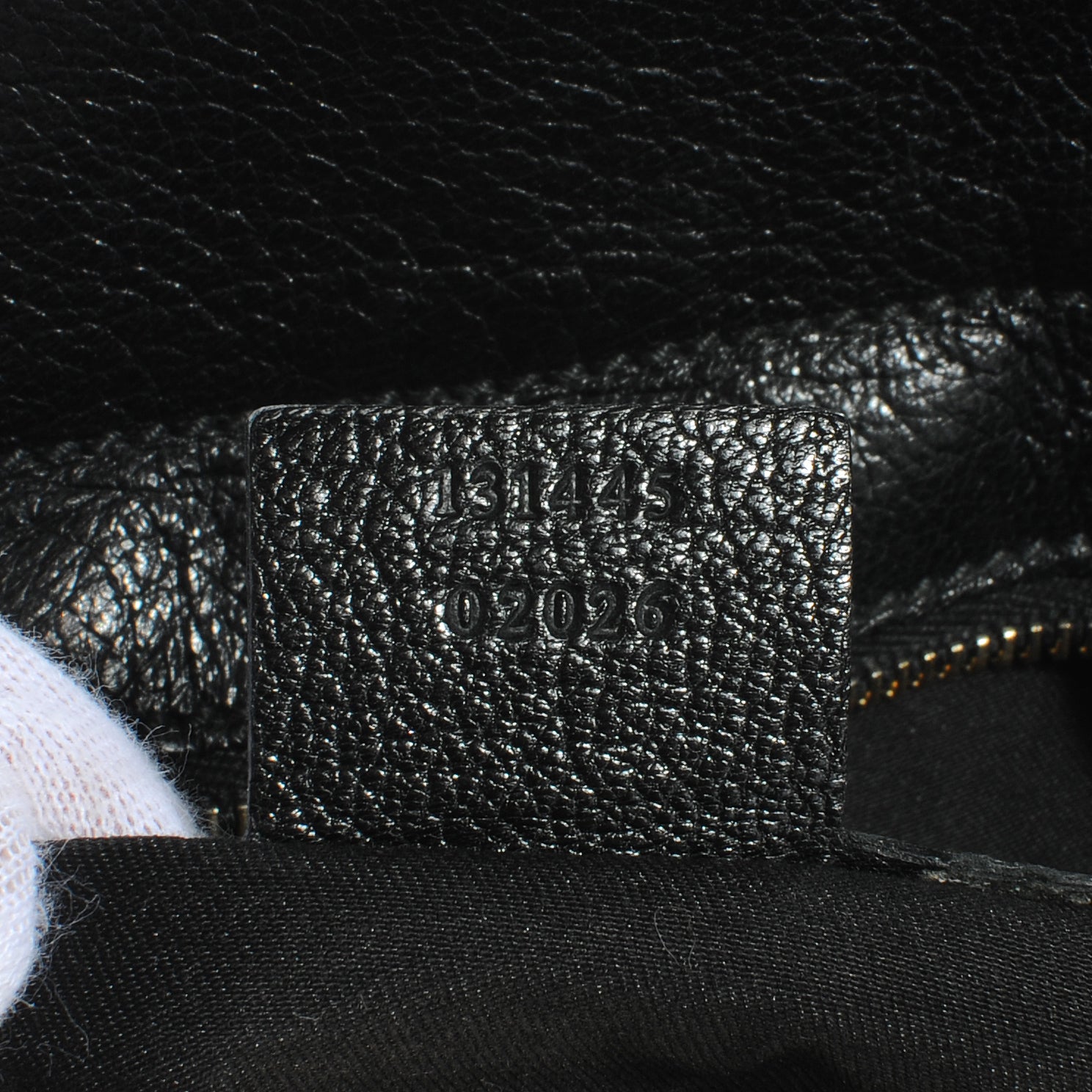 Gucci Leather Blondie Satchel Black 6 of 7