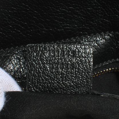 Gucci Leather Blondie Satchel Black 6 of 7