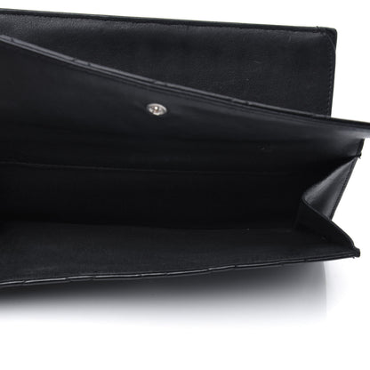 Chanel Patent Quilted Large Brilliant Flap Wallet Black 6 of 20