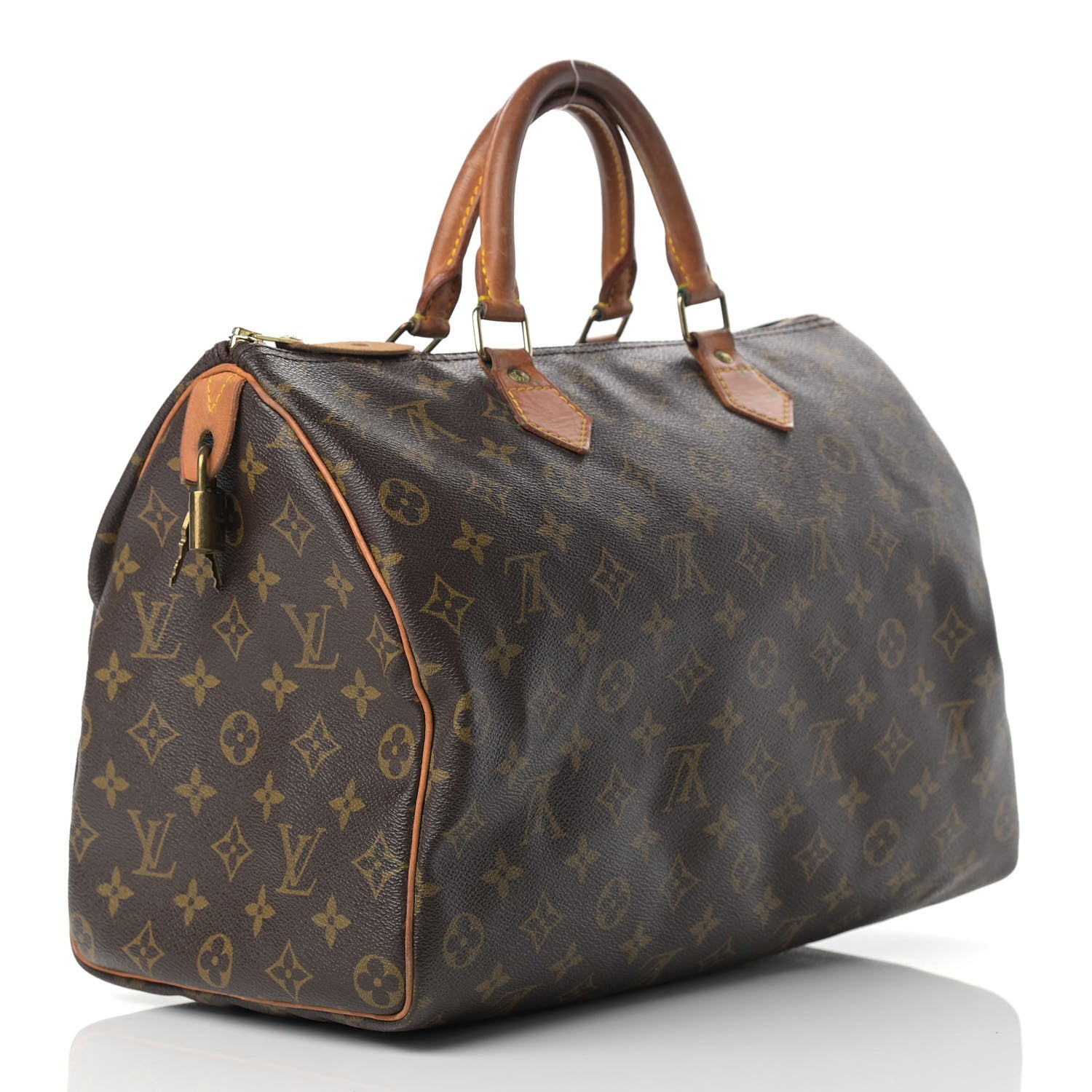 Louis Vuitton Monogram Speedy 35 2 of 19