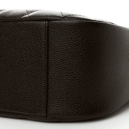 Chanel Caviar Quilted Timeless CC Shoulder Bag Brown 10 of 10