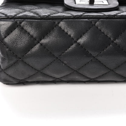Chanel Iridescent Calfskin Quilted 2.55 Reissue 224 Flap Black 16 of 18