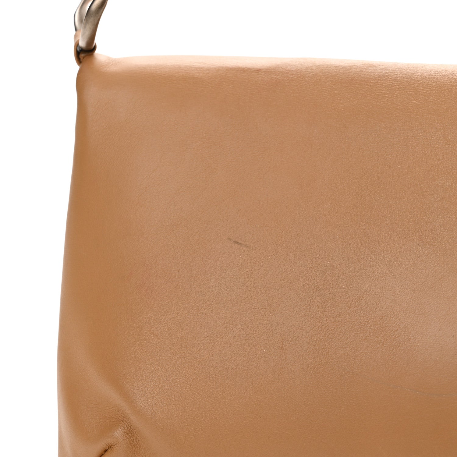 Chanel Lambskin Mademoiselle Chocolate Bar Shoulder Bag Beige 13 of 16