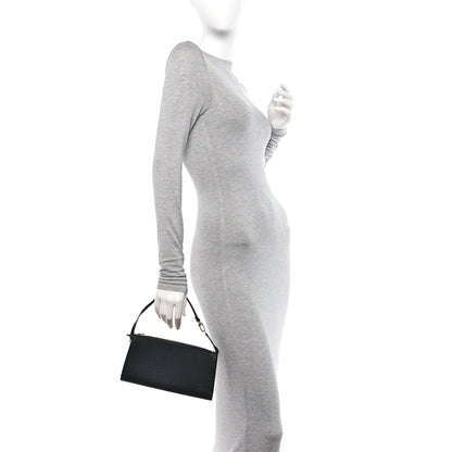 Louis Vuitton Epi Pochette Accessories 21 Black 2 of 9