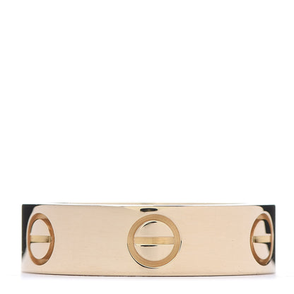 Cartier 18K Yellow Gold 5.5mm LOVE Ring 55 7.25 1 of 5