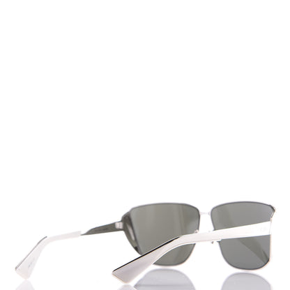Christian Dior Metal Mirrored Futurist Sunglasses Silver 4 of 9
