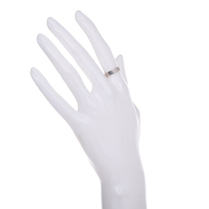 Cartier 18K White Gold 3.5mm LOVE Wedding Band Ring 51 5.75 2 of 8